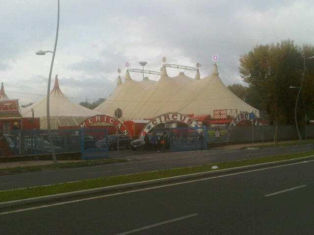 Il Circo Americano attendato a Brescia (foto Il Ridotto).,…