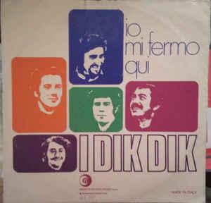 La copertina del disco "Io mi fermo qui" dei Dik Dik (fonte…