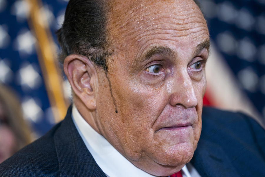 Rudy Giuliani (foto ANSA/EPA fonte: ansa.it).