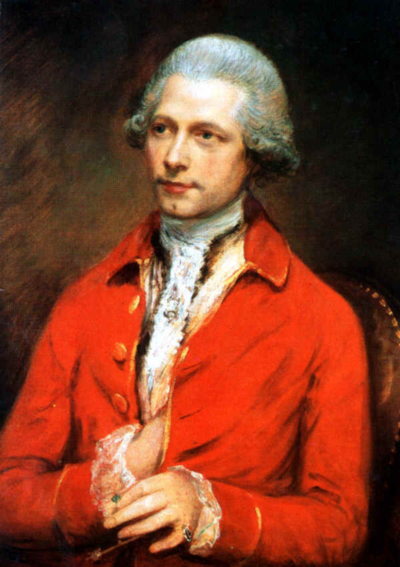  Thomas Gainsborough, ritratto di Jean Joseph Merlin (fonte en.wikipedia.org).