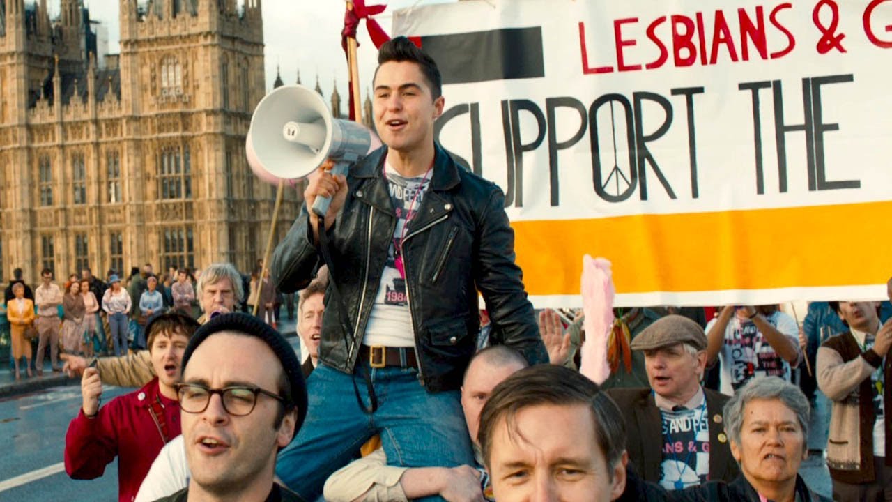Una scena di Pride (2014, regia di Matthew Warchus).
