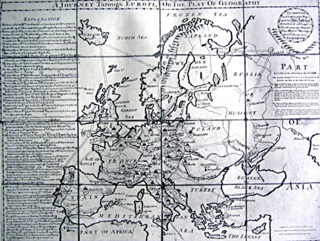 1759, A Journey Through Europe.