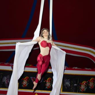 L'acrobata bulgara Snejinka Nedeva