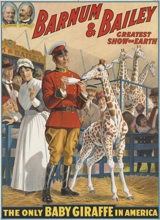 Barnum & Bailey greatest show on earth : The only baby…