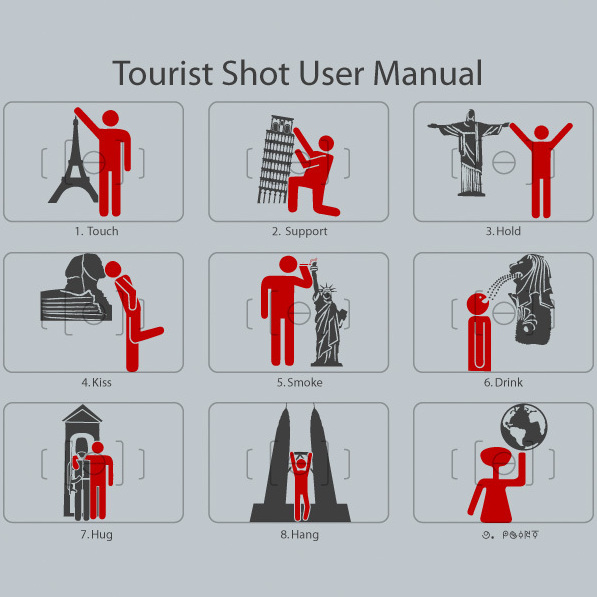 Manuale iconologico per scatti idioti ad uso del turista…