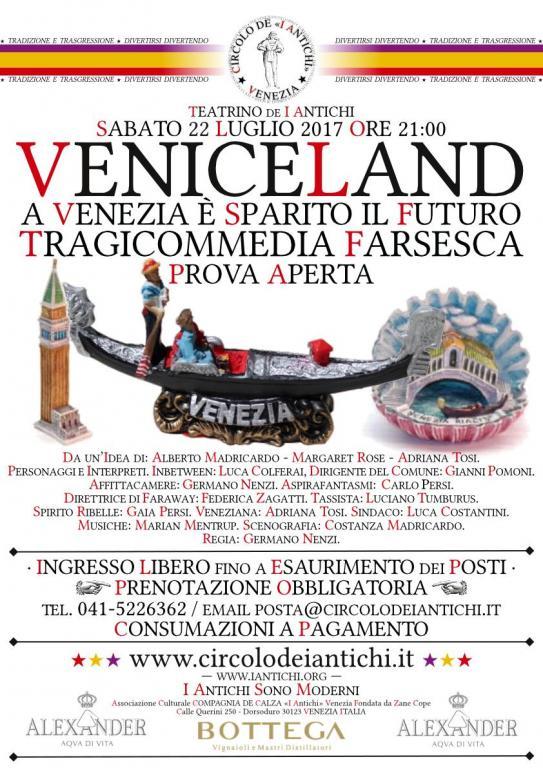 La locandina di Veniceland (www.circolodeiantichi.it).
