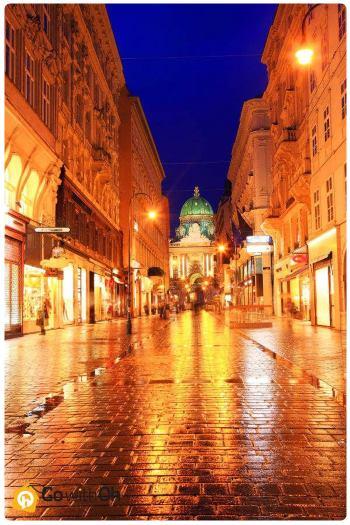 Vienna di notte (fonte: Informagiovani Italia).