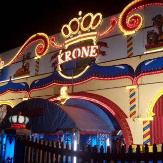 Il Krone, il primo circo nella vita di Guideri (fonte: Wikipedia).